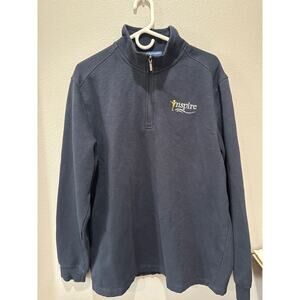Inspire Port Authority Navy Sweater Size XL Easy Care